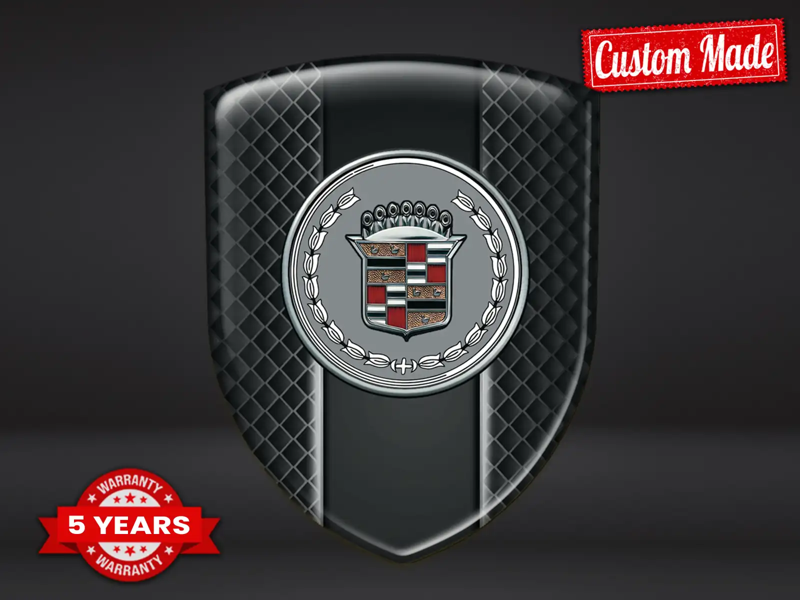 Cadillac Heckscheibensticker Hochwertig Drift Design
